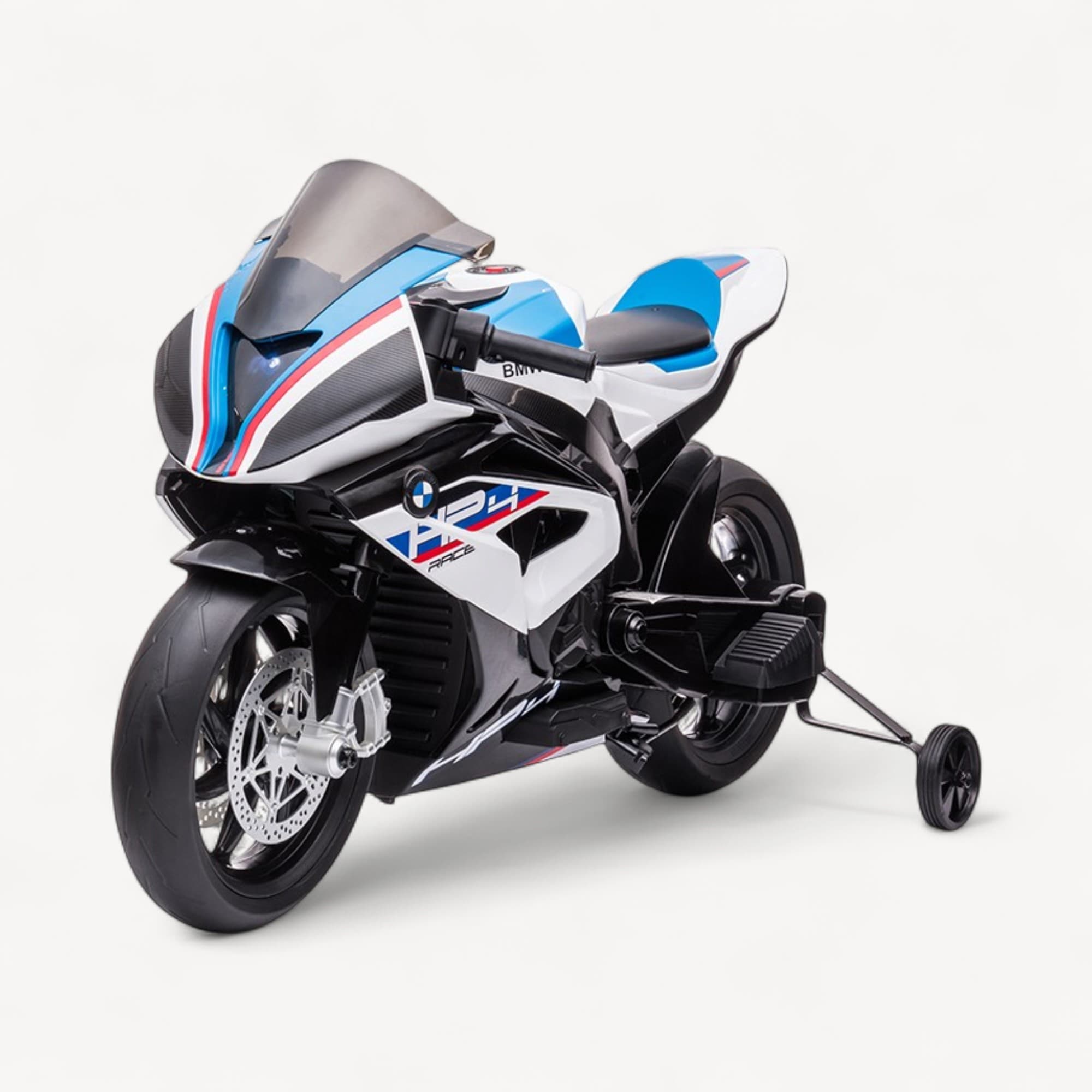 BMW HP4 — dečiji motor na akumulator