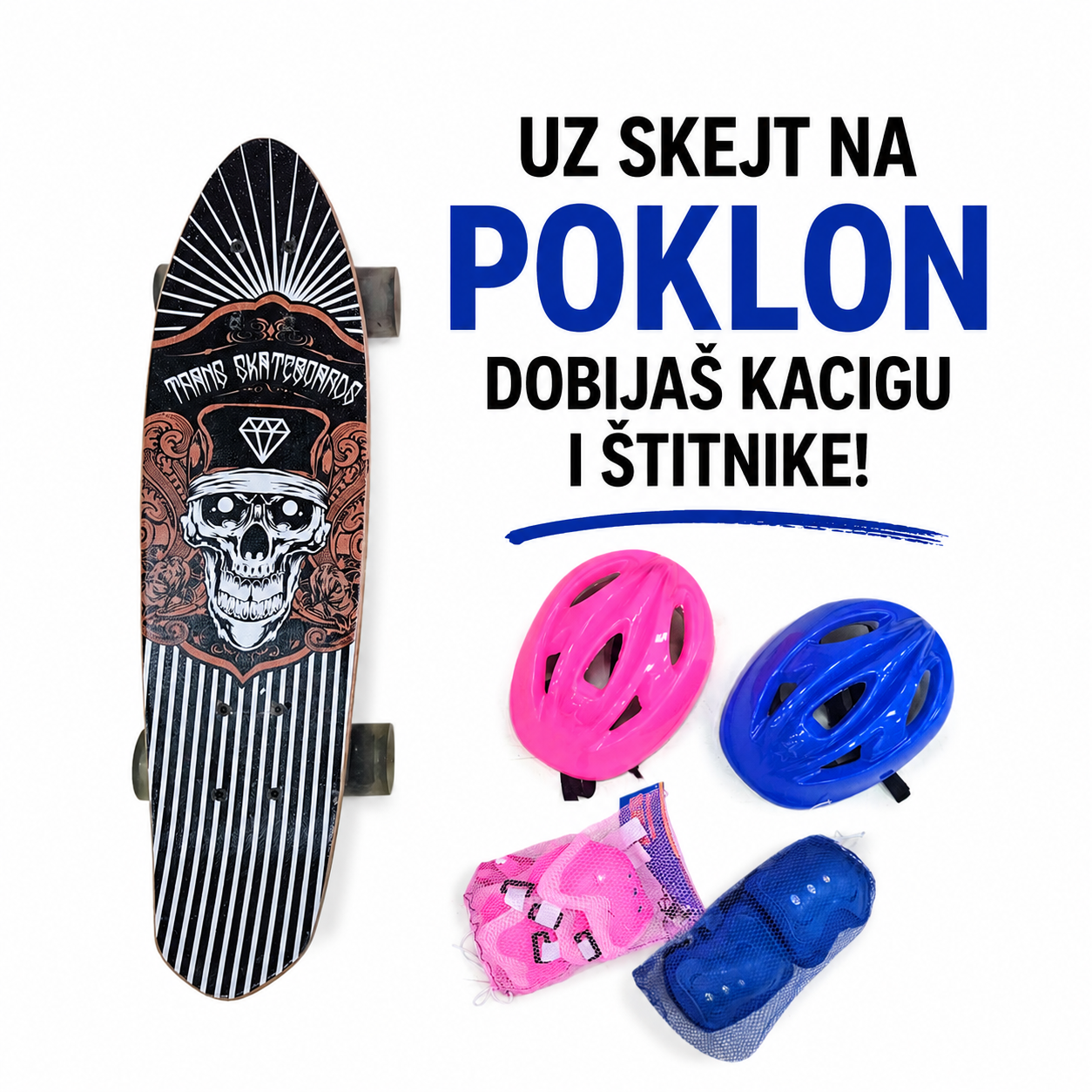 Skejtbord „Krstarica“