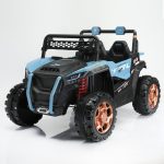 Dečiji električni UTV 4x4 sa 4 motora – plava verzija, dvosed, model 2217