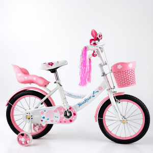 722-16 Bicikl "Nina rose" bela - Slika 1