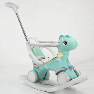 620-1 Guralica/klackalica za decu zelena - Slika 1